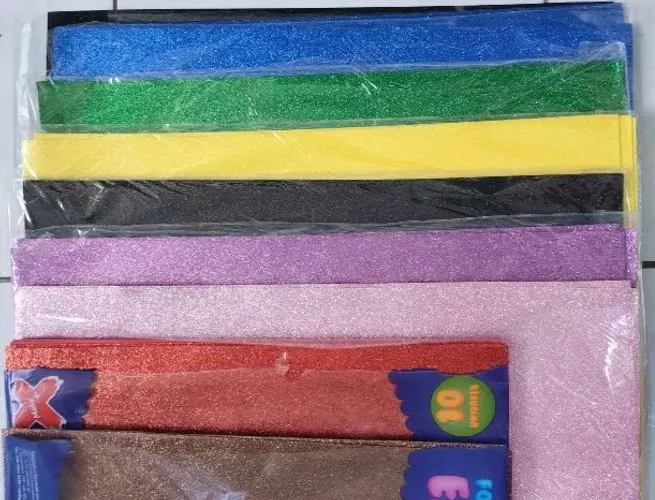 Emborrachado com GLITTER 
