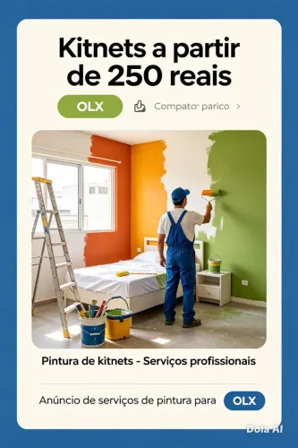 ? Pintor especializado em imóveis prontos para venda ou locação ?