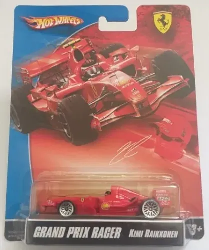 Hot Wheels Ferrari fórmula 1 Kimi Raikkonen - 17jcd