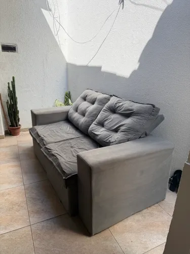 Sofá retrátil 2 lugares