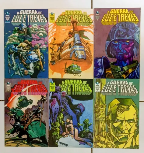 HQs A Guerra de Luz & Trevas completa Ed Globo