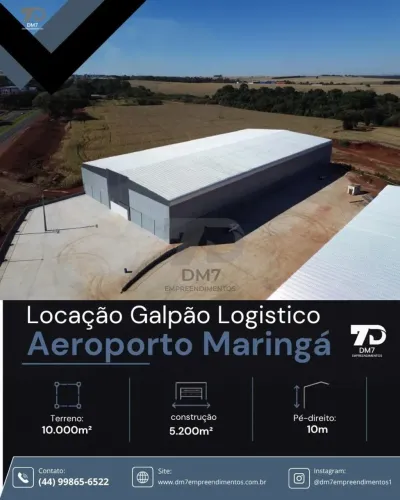 Comercial Para Alugar Parque Industrial Maringá