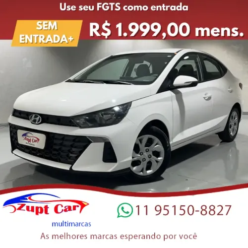 Hyundai HB20S Comfort 1.0 Flex 12V Mec. 2024