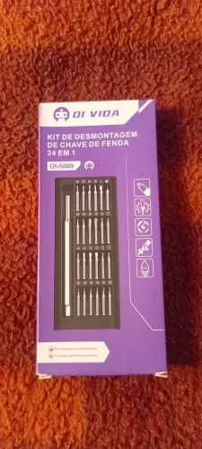 Kit chave de fenda
