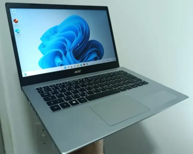 Notebook Acer Aspire Core 11ª ger. novíssimo 8 gb ddr4 ssd m2 256 gb super fino leve top