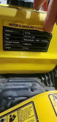 Máquina A Gasolina Cortar Asfalto Concreto Piso 5,9hp Vonder