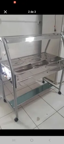 Vende Self-service nunca usado com 6 divisória 