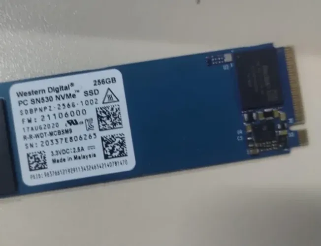 SSD M2 NVMe 256 e 512