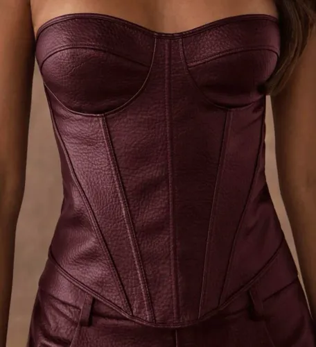 Corset de courino marsala novo