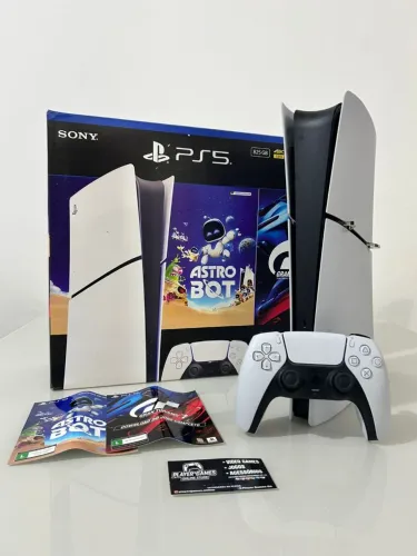  PlayStation 5 Slim Completo! ESTADO DE NOVO!! (Aceito Cartão)