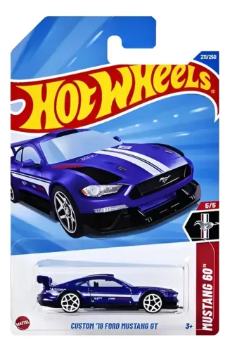 Hot Wheels Custom '18 Ford Mustang GT - Mustang 60