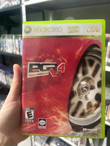 Project Gotham Racing 4 Xbox 360 (capa reimpressa)