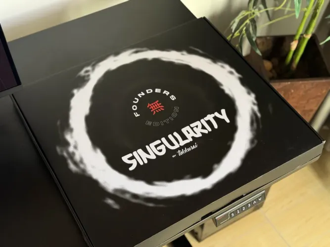 Singularity Tekkusai Mousepad vidro glasspad