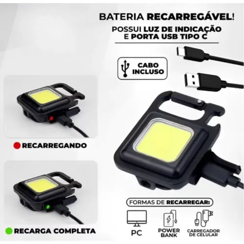 Luminária de led emergência ?