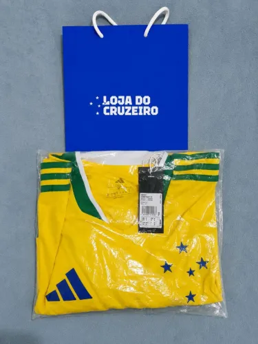 Camisa Cruzeiro 2026 Amarela Adidas ORIGINAL | Tam: M | NOTA FISCAL | PARA VENDER RÁPIDO