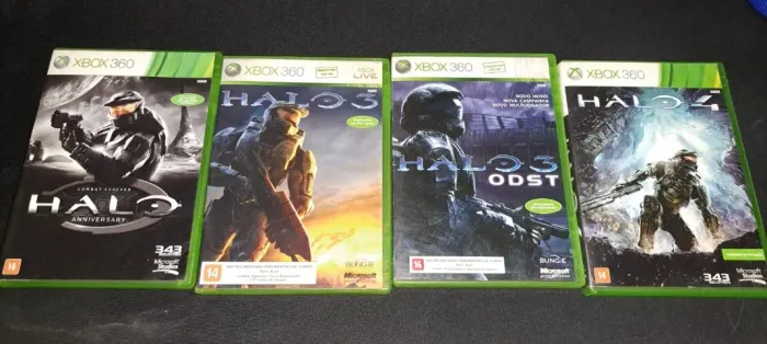 Kit 4 jogos Halo para XBOX360 Originais