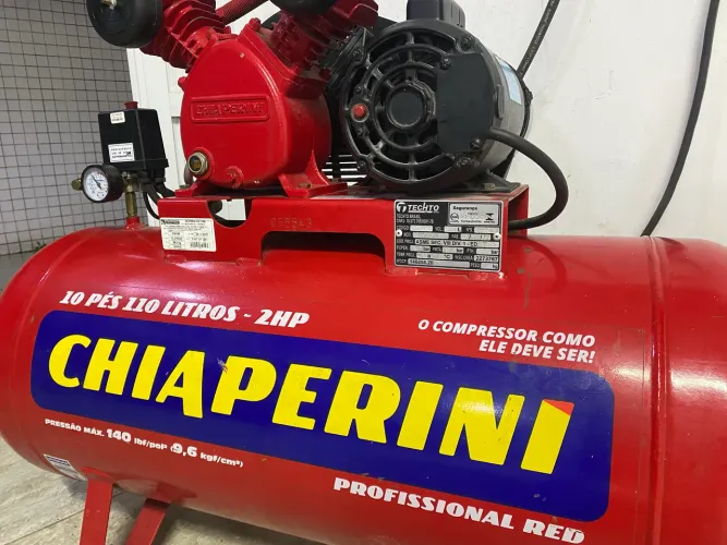 Compressor de ar CHIAPERINI 110L - 10 pés