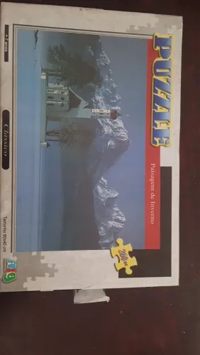 Quebra-Cabeça Puzzle Paisagem de Inverno Nig - 260 Peças