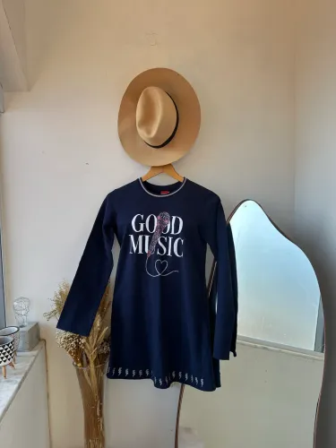 Vestido de moletom juvenil da marca kily, tamanho 16