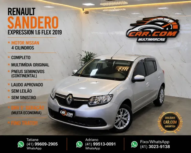 Renault Sandero Expression Flex 1.6 16V 5P 2019