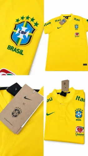 CAMISA BRASIL TREINO AMARELA