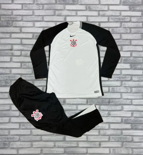 Conjunto agasalho Corinthians treino