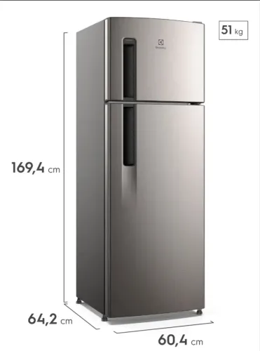 Geladeira 320 L eletrolux frost free