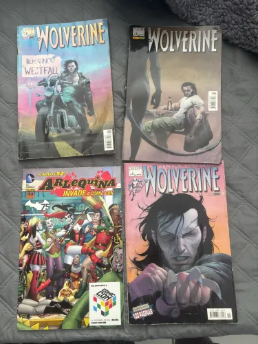 Conjunto de revistas HQ