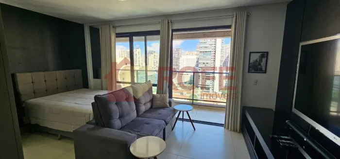Apartamento MOBILIADO no Itaim Bibi para venda, 1 vaga e varanda
