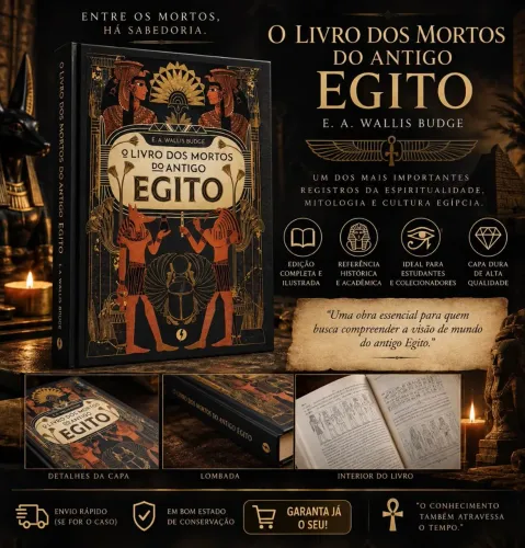 O Livro dos Mortos do Antigo Egito | E. A. Wallis Budge | Capa Dura