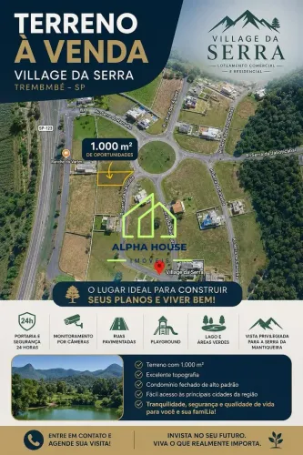 Terreno à venda, Loteamento Comercial e Residencial Village da Serra, Tremembé, SP