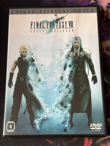 Dvd Final Fantasy VII Advent Children Duplo Especial
