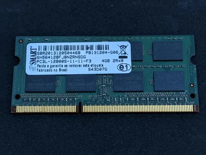 Memória Ram ddr3 4gb notebook
