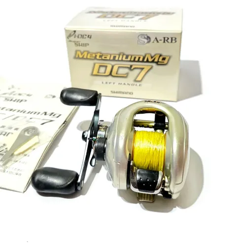 Carretilha de Pesca Metanium MG DC7 Esquerda Oportunidade