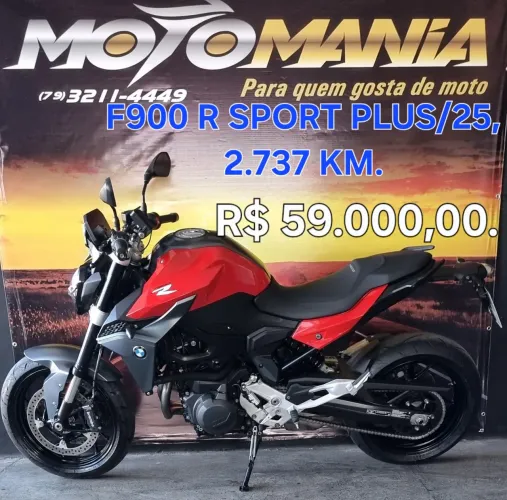 F900 R/25 SPORT PLUS..2.737 KM.