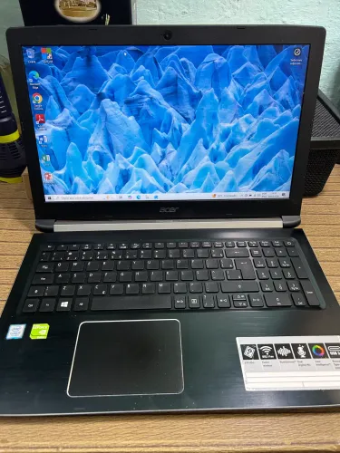 Notebook Acer I7 8gb ram com Nvidia GeForce 