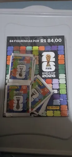 Blister com 12 figurinha da copa do mundo LACRADO