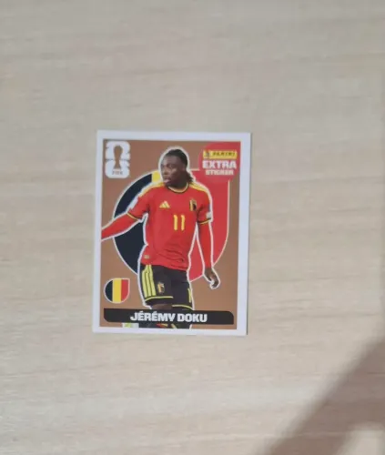 JEREMY DOKU EXTRA STICKER BRONZE