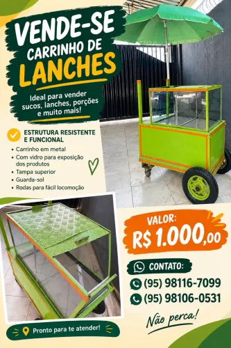 Carrinho ambulante