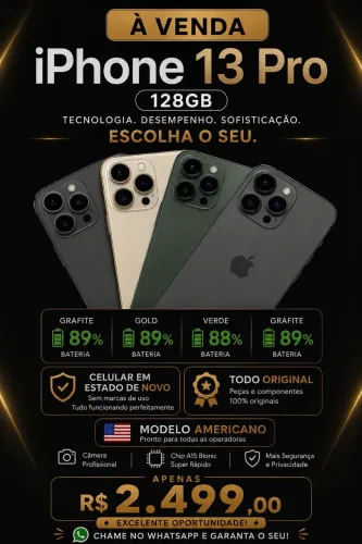 Celulares Iphone 13 - 13 pro - 14 - 15 pro max