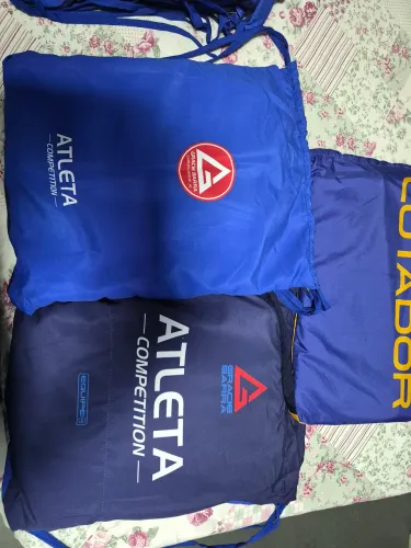 Kimono gracie barra A2 azul modelo v4 competition novo sem uso
