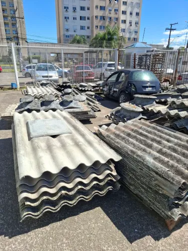 Telhas Usadas com Amianto (Ultra Resistentes) - 2,10m / 1,83m / 1,53m