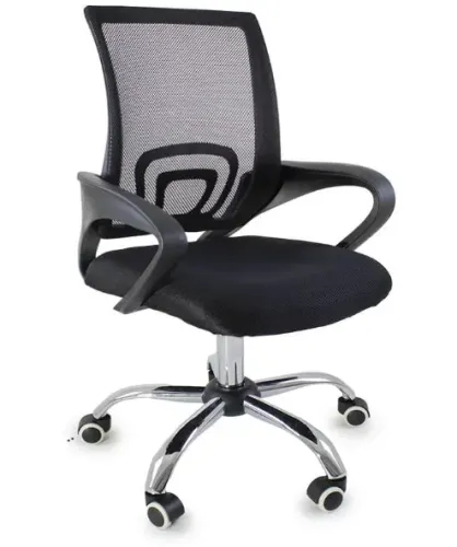 Cadeira de Escritório Tela Mesh Ergonômica Giratória NOVA LACRADA