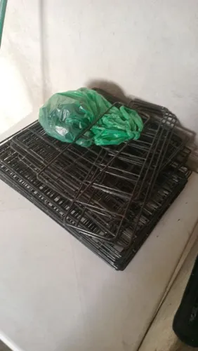 Estante aramada para loja