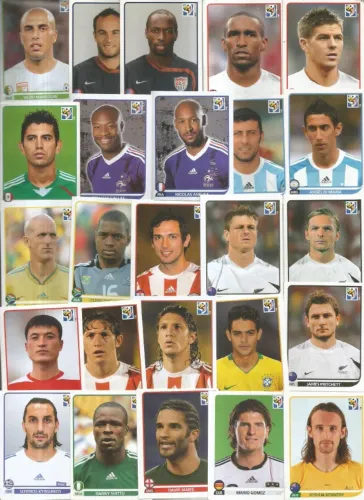 copa 2010 figurinhas selecionadas - 120.00