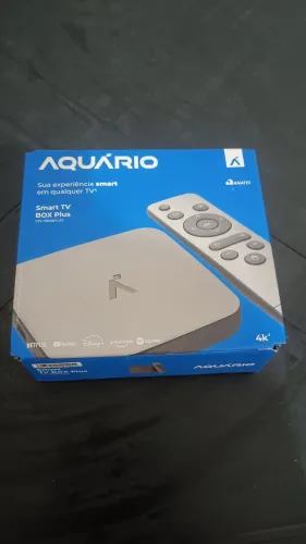TV Box Plus 4K Aquário ? Modelo STV-3000Plus