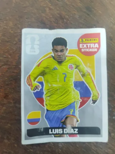 Figurinha legend prata - Luis Diaz