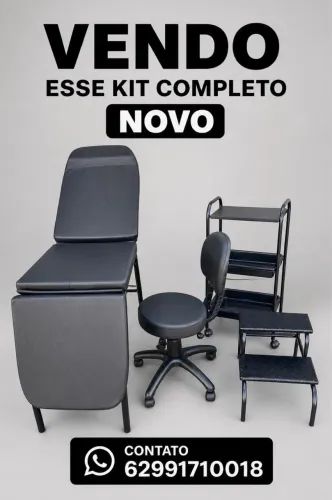 Kit completo de salão de estética!