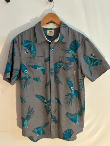 Camisa Vans estampada manga curta