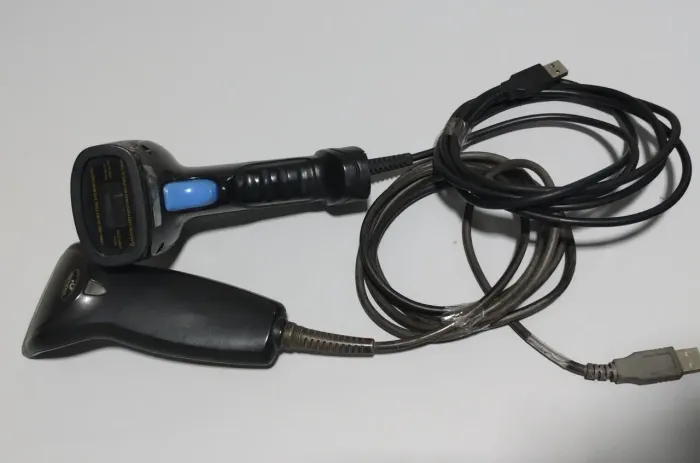 Leitor código barras com conexão USB